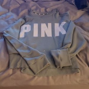 Green pink sweatshirt